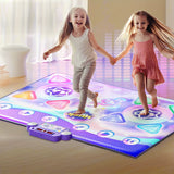 Activity Toys: Kids Dance Mat Double Player Interactive Music Game