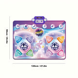 Activity Toys: Kids Dance Mat Double Player Interactive Music Game
