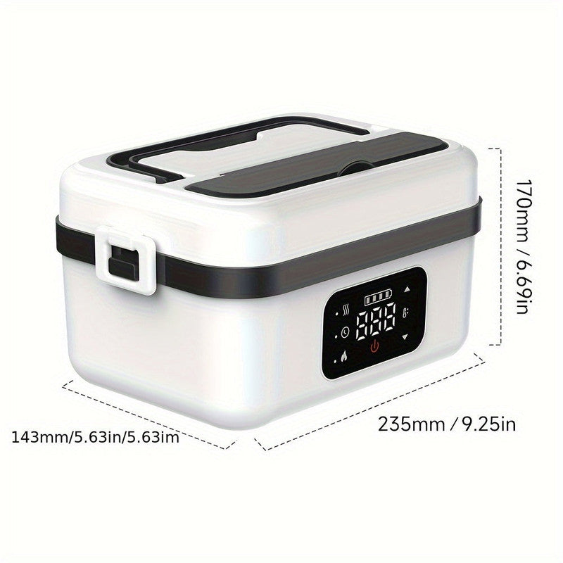 Kid's Lunch Boxes & Bags: Electric Heated Lunch Box USB Rechargeable 1000ml
