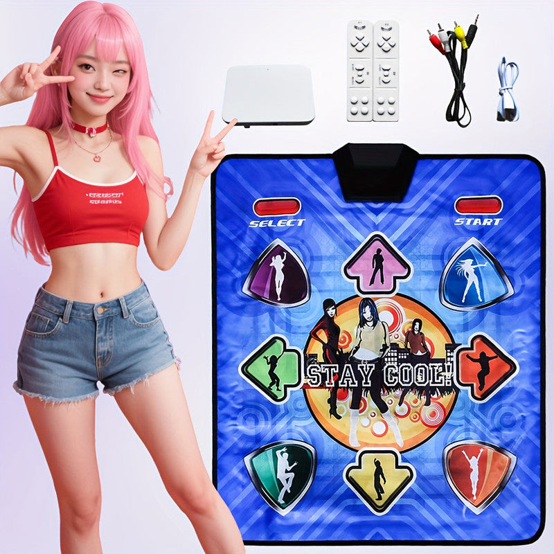 Activity Toys: Interactive Dance Mat USB Game Pad 200 Songs