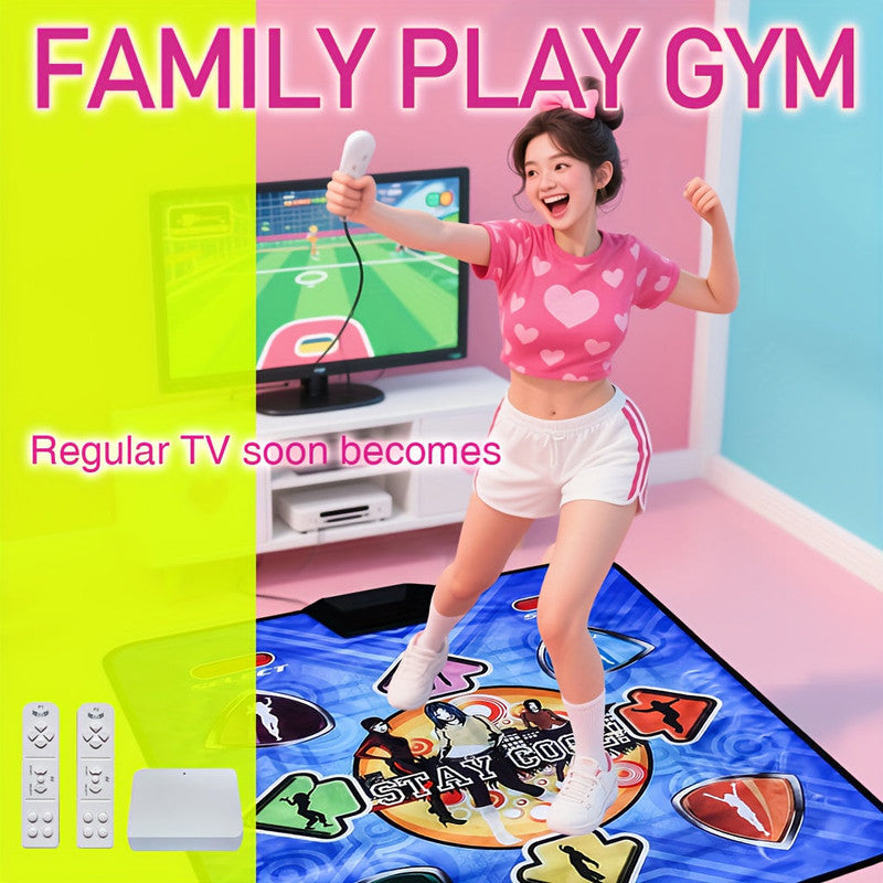 Activity Toys: Interactive Dance Mat USB Game Pad 200 Songs
