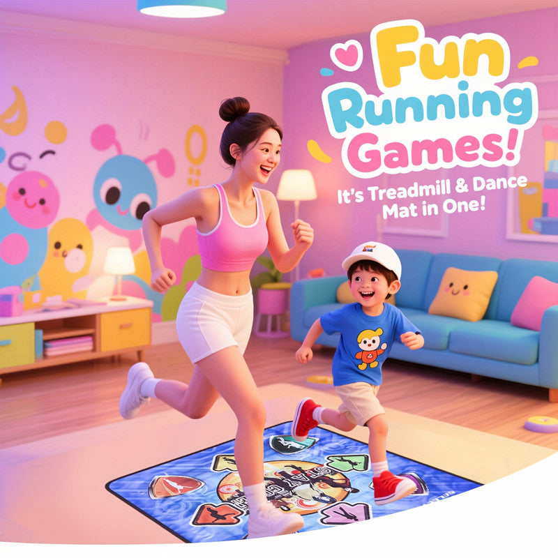 Activity Toys: Interactive Dance Mat USB Game Pad 200 Songs