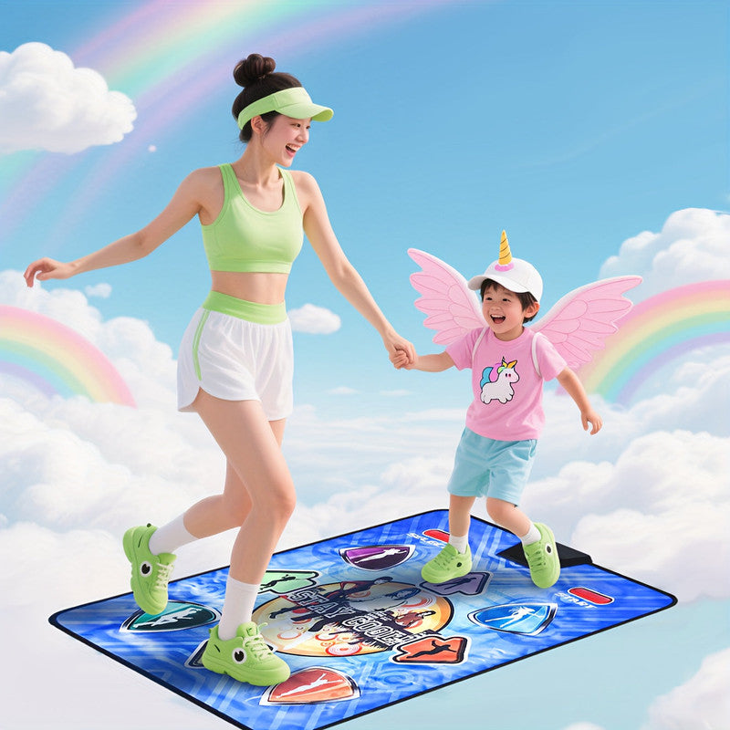 Activity Toys: Interactive Dance Mat USB Game Pad 200 Songs