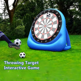 Soccer & Soccer Accessories: Inflatable Dart Board Game with 2 Soccer Balls
