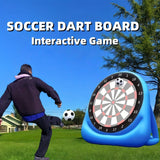 Soccer & Soccer Accessories: Inflatable Dart Board Game with 2 Soccer Balls