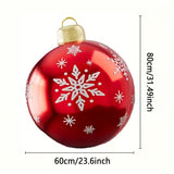 Christmas Decorations: 2D Flat Extra Large Christmas Inflatable Balloons