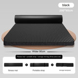Yoga & Pilates: 20Mm Thick Shock-Absorbing Yoga Mat