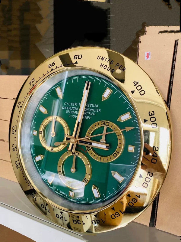 Clocks: Watch-Style Wall Clock | 14-Inch Silent Movement