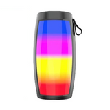 Audio Speakers: LED Lights Speaker with Powerful Bass Black