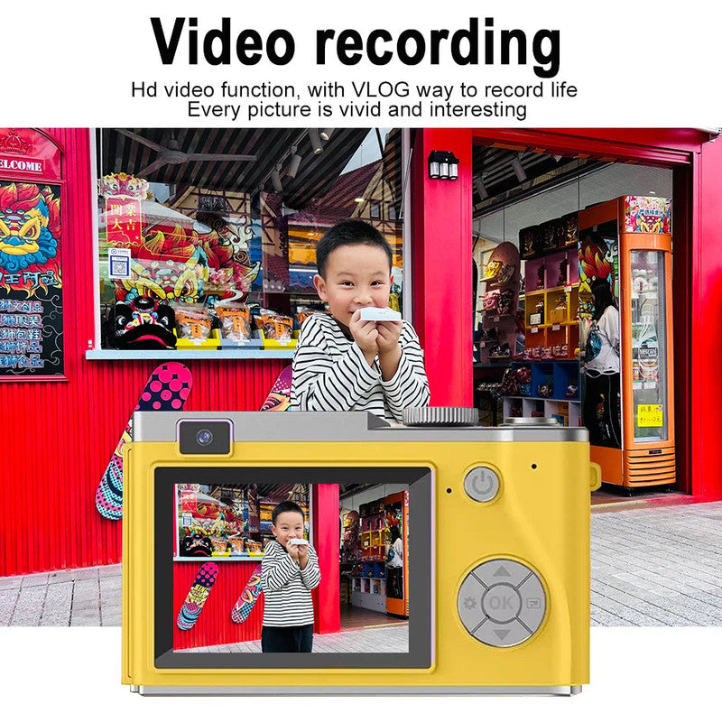 Camera Accessories: UHD Digital Camera Yellow