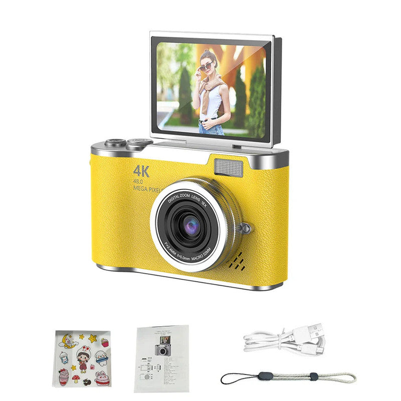 Camera Accessories: UHD Digital Camera Yellow