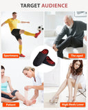 Wellness Accessories: Rechargeable Red Light Therapy Slippers Black