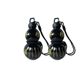 Kitchen Utensils: 2pcs 800ml Gourd Water Bottle Black