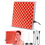 Skincare Masks & Peels: LED Red Light Therapy Panel Lamp: Facial Anti-Aging, Skin Care