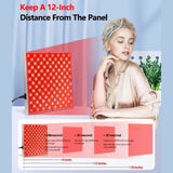Skincare Masks & Peels: LED Red Light Therapy Panel Lamp: Facial Anti-Aging, Skin Care