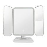 Makeup Mirrors: Trifold LED Makeup Mirror Beauty Lights