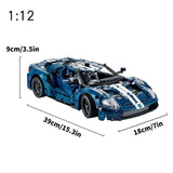 Building Toys: 1:12 Supercar Building Blocks
