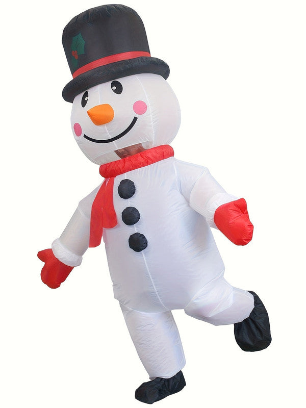 Christmas Decorations: Inflatable Snowman for Christmas Parties