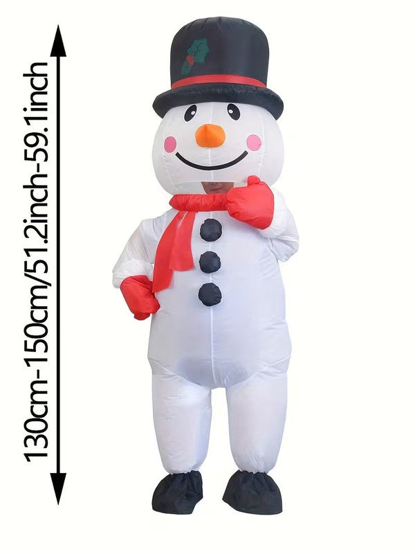 Christmas Decorations: Inflatable Snowman for Christmas Parties