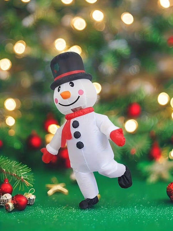 Christmas Decorations: Inflatable Snowman for Christmas Parties
