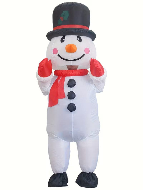 Christmas Decorations: Inflatable Snowman for Christmas Parties