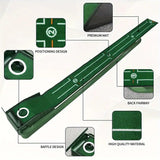 Compact Edition Portable Golf Putting Training Mat