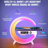 Bluetooth Speakers: Wireless Bluetooth Speaker with RGB Light & Alarm