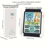 Monitoring & Testing: Wireless Weather Station Digital Thermometer with Sensor