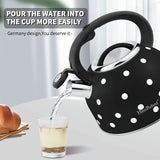 Kettles: Whistling Tea Kettle Stainless Steel Stovetop (2.5L)