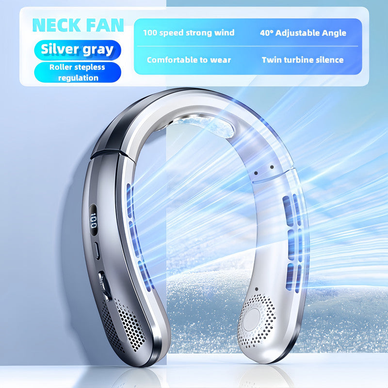 Hanging Neck Fan USB Rechargeable
