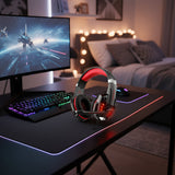 Over Ear Headphones: Stereo Gaming Headset with Mic for PS4 PS5 Xbox