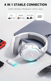 Over Ear Headphones: Wireless Gaming Headset with Surround Sound