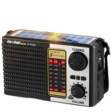 Radios: Solar Portable Radio with Digital Speaker