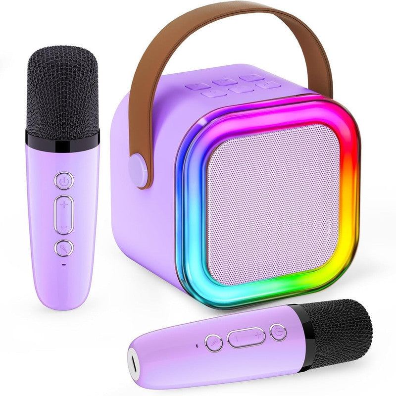Wireless Mini Karaoke Machine with Microphones