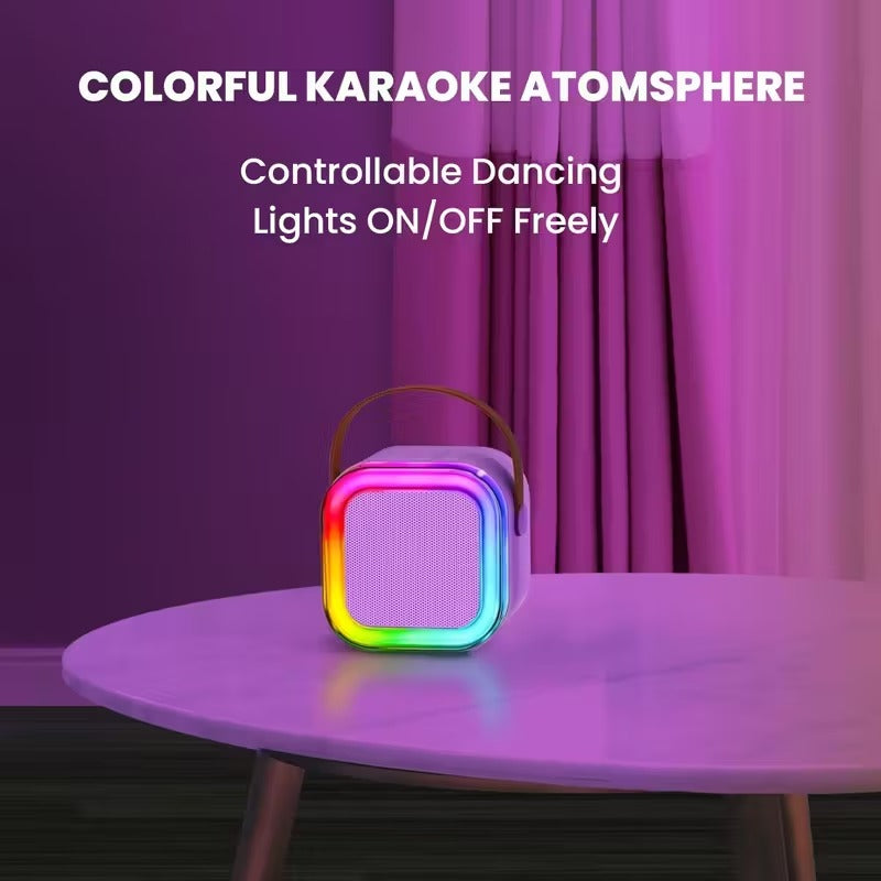 Wireless Mini Karaoke Machine with Microphones