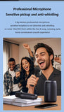Audio Speakers: Wireless Speaker with Dual Karaoke Microphones
