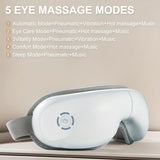 Massagers: 4D Portable Eye Massager with Heat & Music