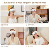 Massagers: 4D Portable Eye Massager with Heat & Music