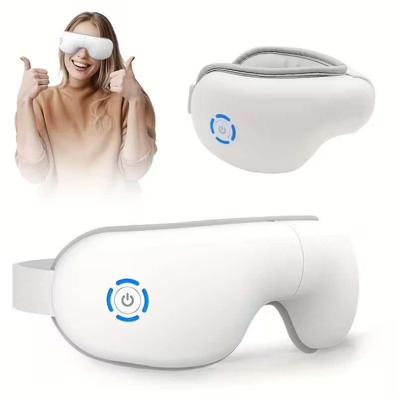 Massagers: 4D Portable Eye Massager with Heat & Music