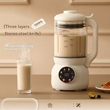 Food Mixers & Blenders: Automatic Nut Milk Maker with Rotating Cleaning Brush