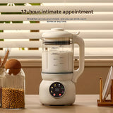 Food Mixers & Blenders: Automatic Nut Milk Maker with Rotating Cleaning Brush