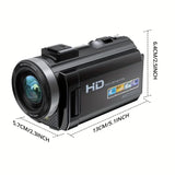 Camera Accessories: 1080P 24MP Digital Camera with 3.0" LCD