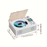 Audio Speakers: CD Player with Wireless Speaker & FM Radio