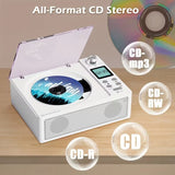 Audio Speakers: CD Player with Wireless Speaker & FM Radio