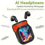 In Ear Headphones & Earbuds: Wireless Earbuds with Language Translation & HD Sound