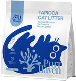 Cat Litter: Purr Haven Tapioca Cat Litter | 1 Carton | 6 Packs Per Carton | 2.5kg Per Pack