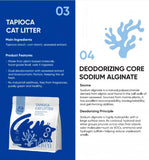 Purr Haven Tapioca Cat Litter | 3 Packs | 2.5 kg Per Pack