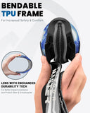 Skiing & Accessories: OutdoorMaster Ski Goggles with Cover Snowboard Snow Goggles OTG Anti-Fog -100% UV Protection-OM-18