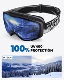 Skiing & Accessories: OutdoorMaster Ski Goggles with Cover Snowboard Snow Goggles OTG Anti-Fog -100% UV Protection-OM-18