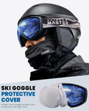 Skiing & Accessories: OutdoorMaster Ski Goggles with Cover Snowboard Snow Goggles OTG Anti-Fog -100% UV Protection-OM-18